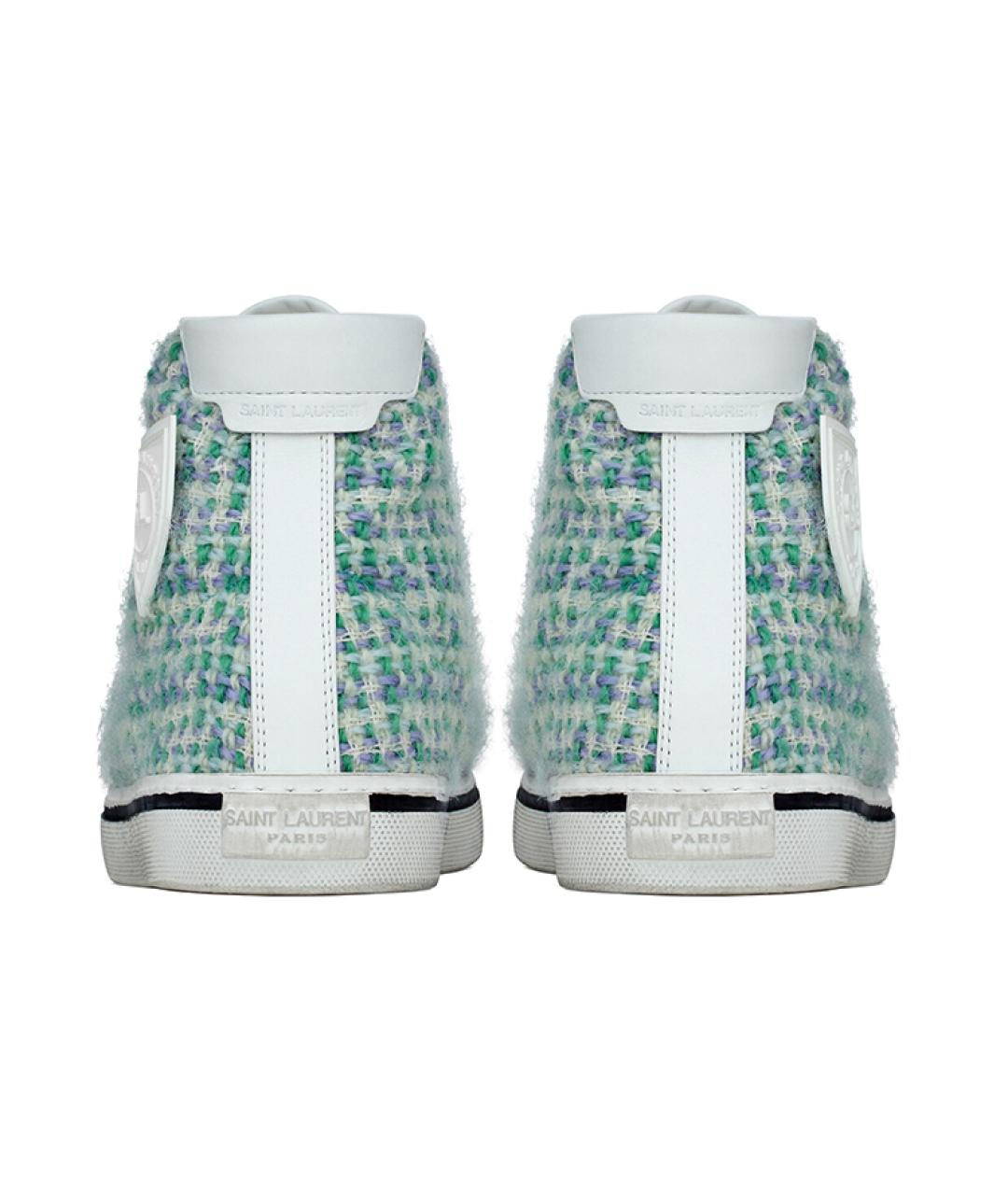 SAINT LAURENT Текстильные кеды, фото 5