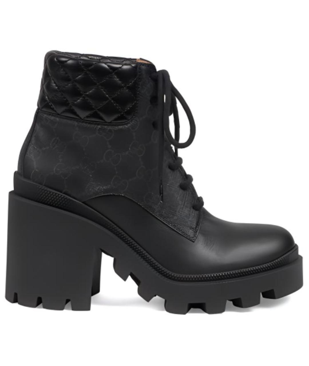 GUCCI Черные ботильоны, фото 1