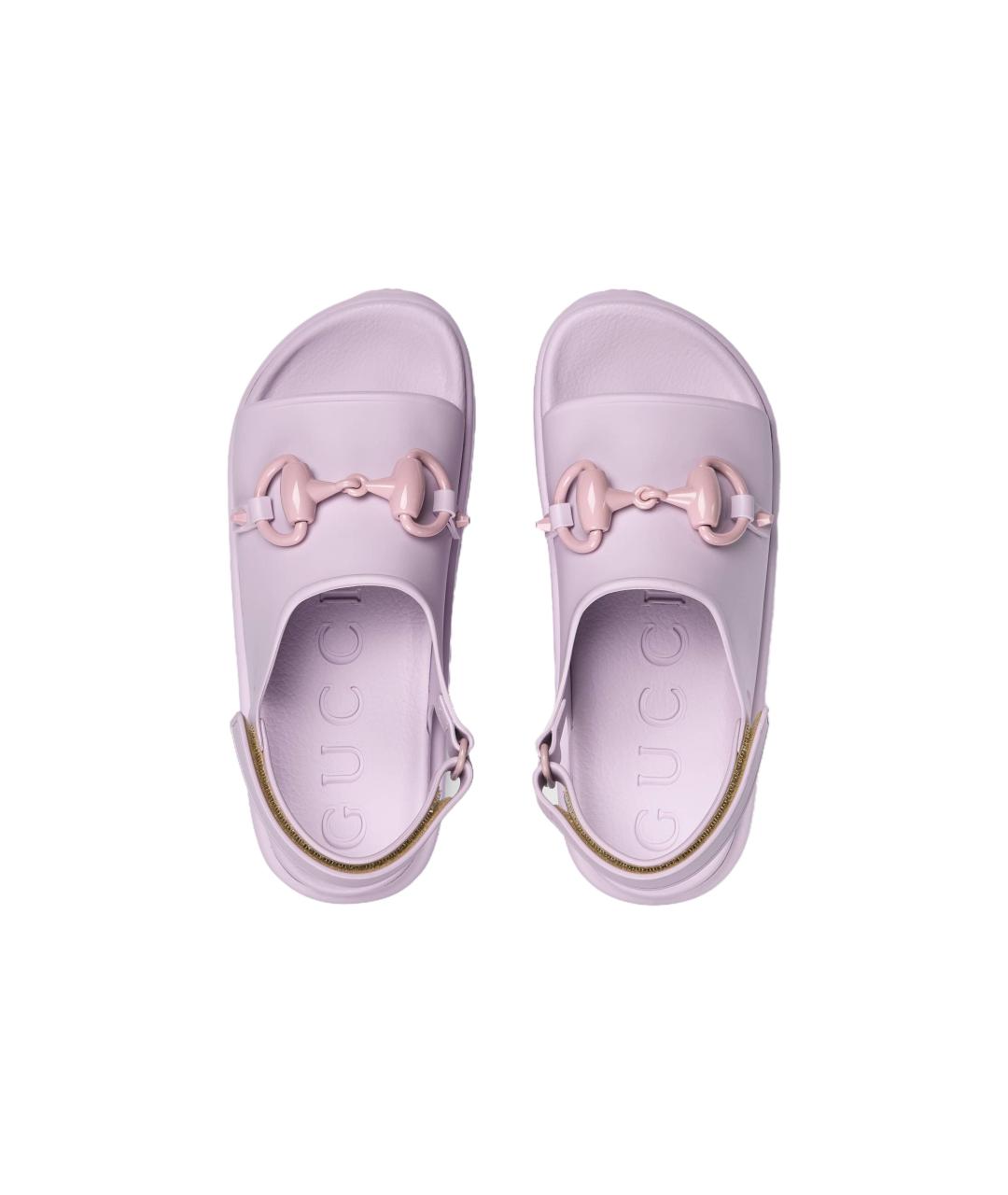GUCCI Розовые сандалии, фото 4