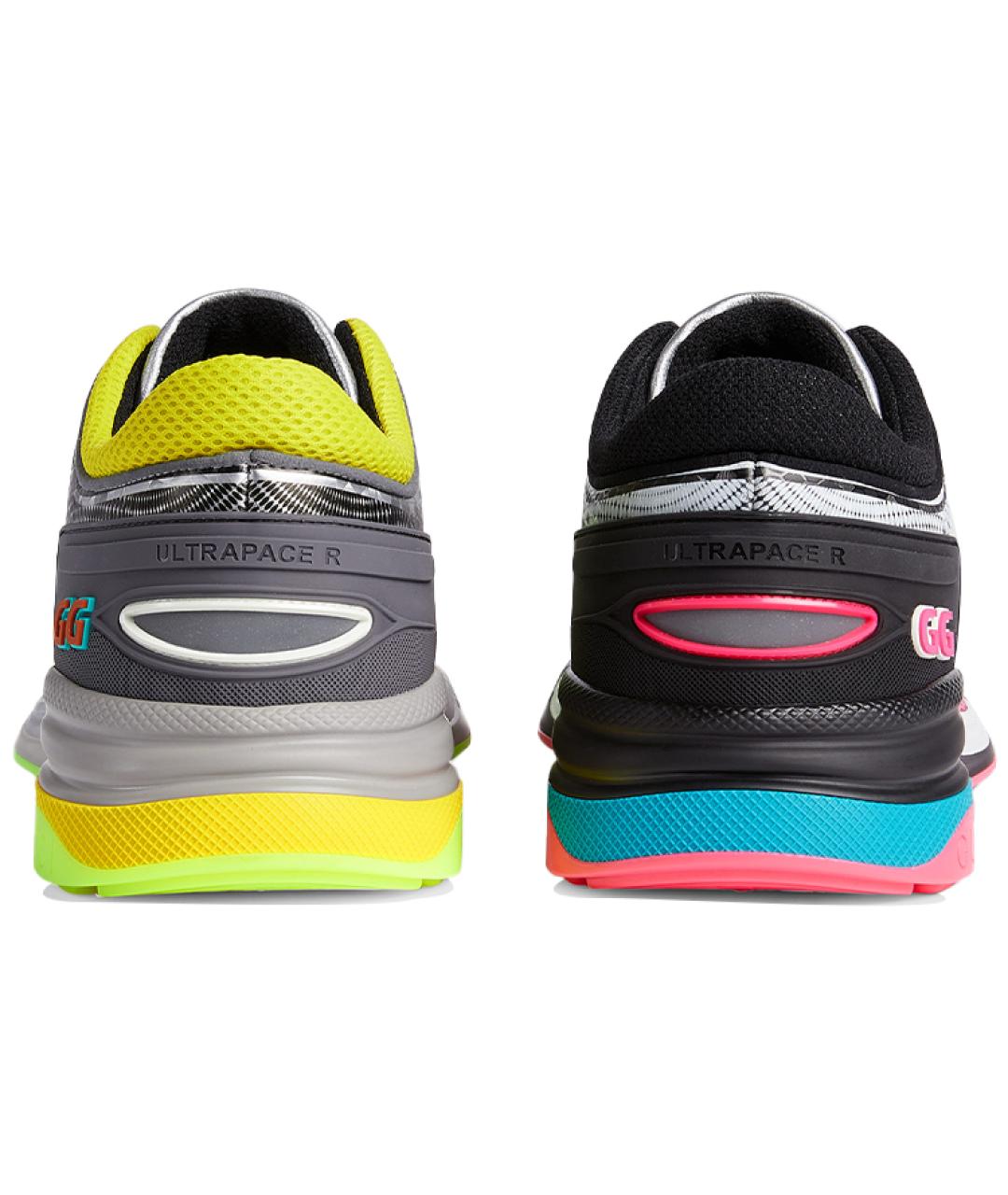 GUCCI Розовые низкие кроссовки / кеды, фото 5