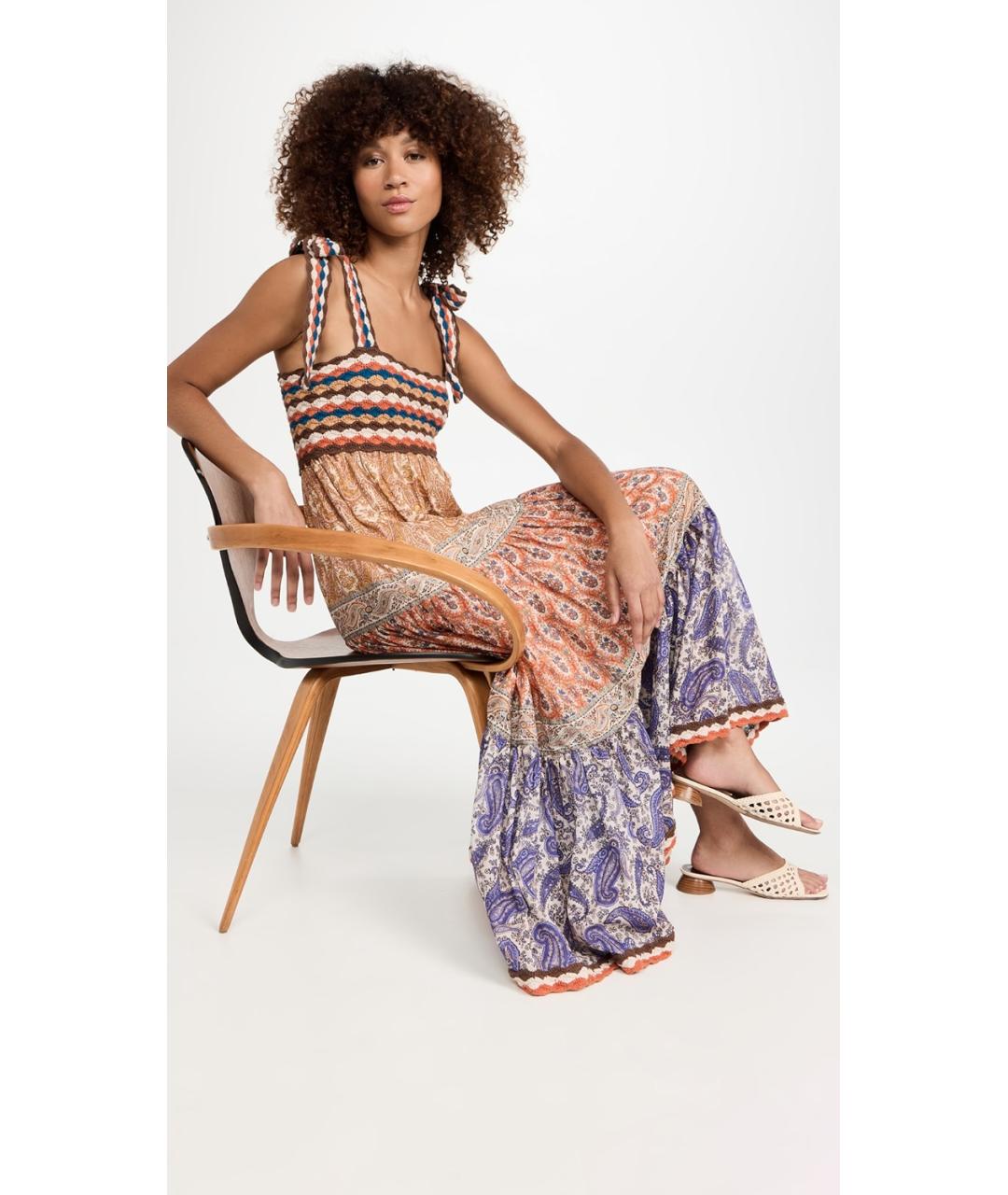 ZIMMERMANN Мульти хлопковое коктейльное платье, фото 4