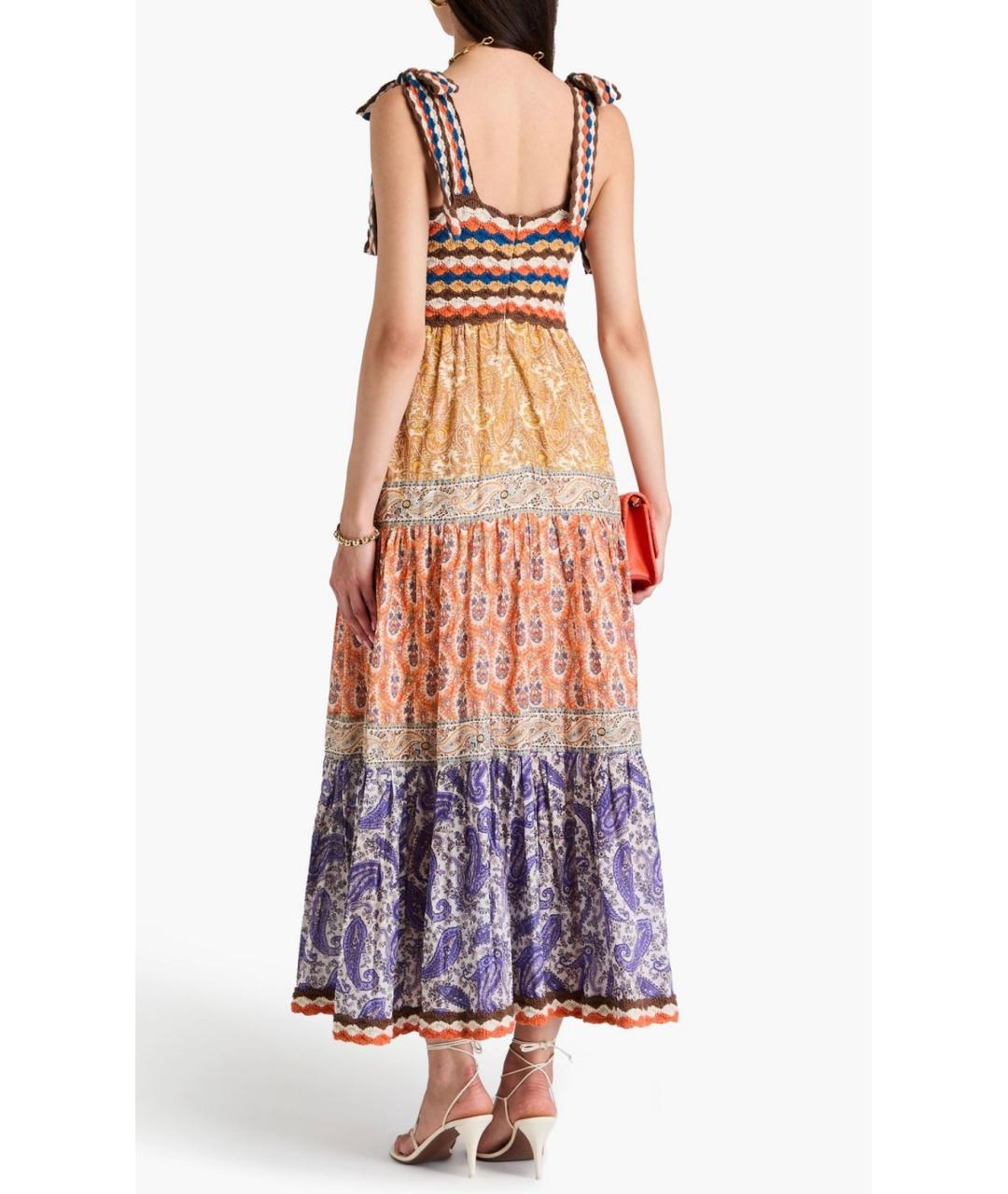 ZIMMERMANN Мульти хлопковое коктейльное платье, фото 3