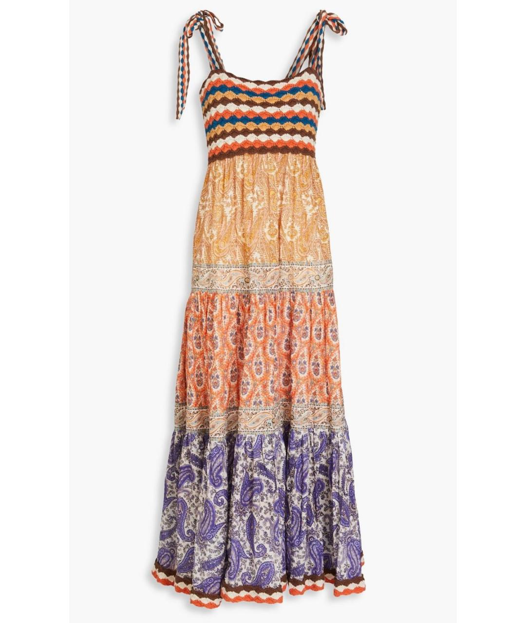 ZIMMERMANN Мульти хлопковое коктейльное платье, фото 6