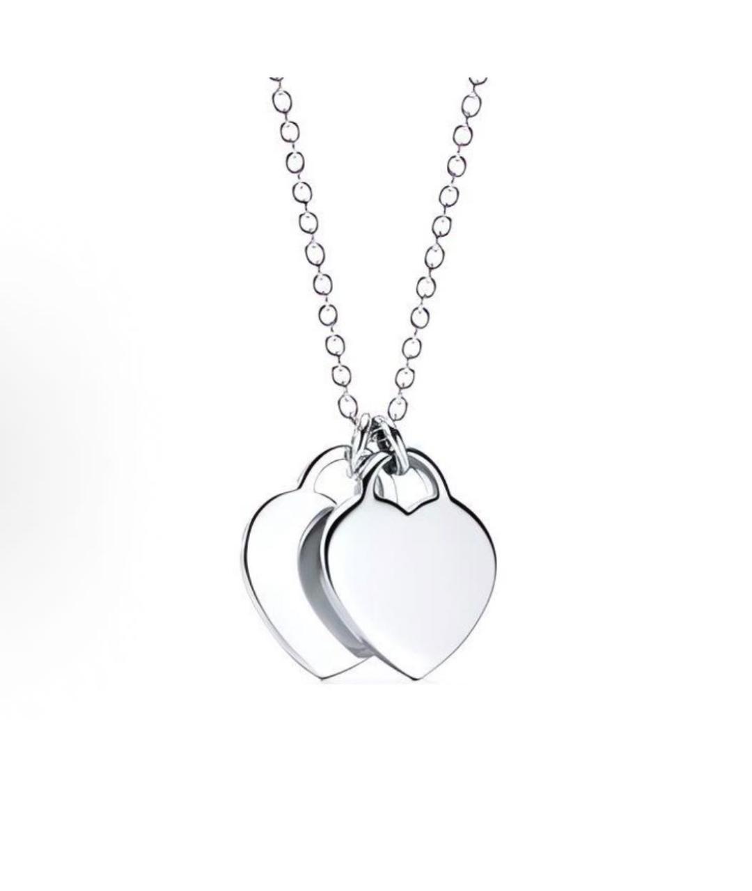 TIFFANY&CO Красная серебряная подвеска, фото 2