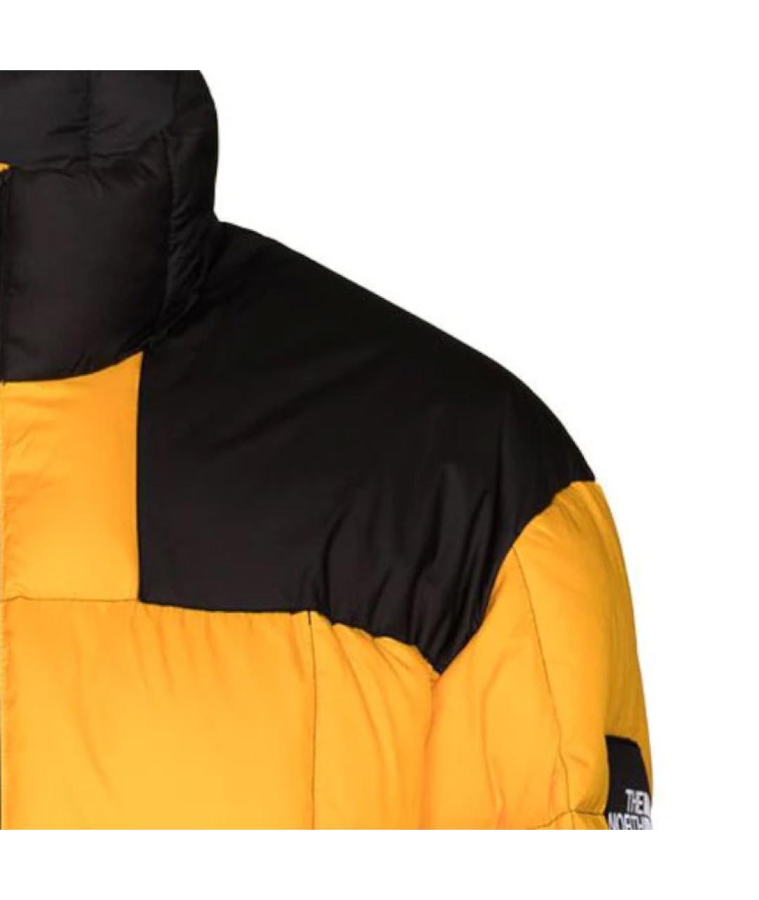 THE NORTH FACE Желтый пуховик, фото 2