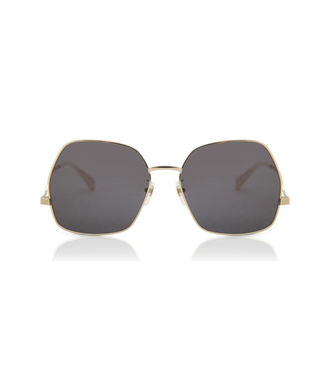 GUCCI Серые металлические солнцезащитные очки, фото 2