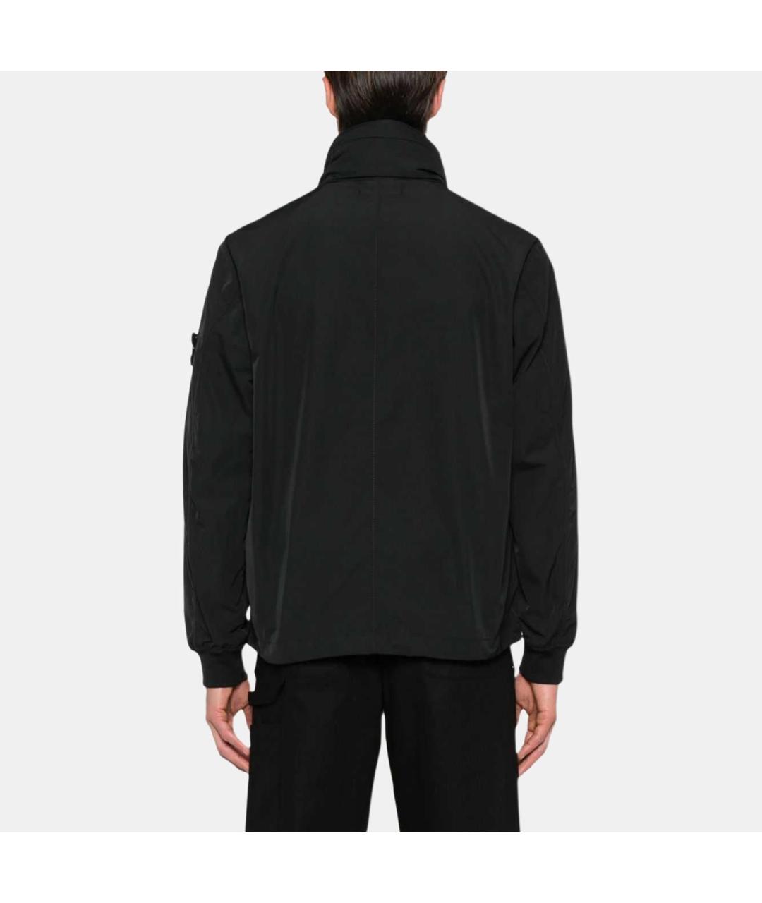 STONE ISLAND Черная куртка, фото 3
