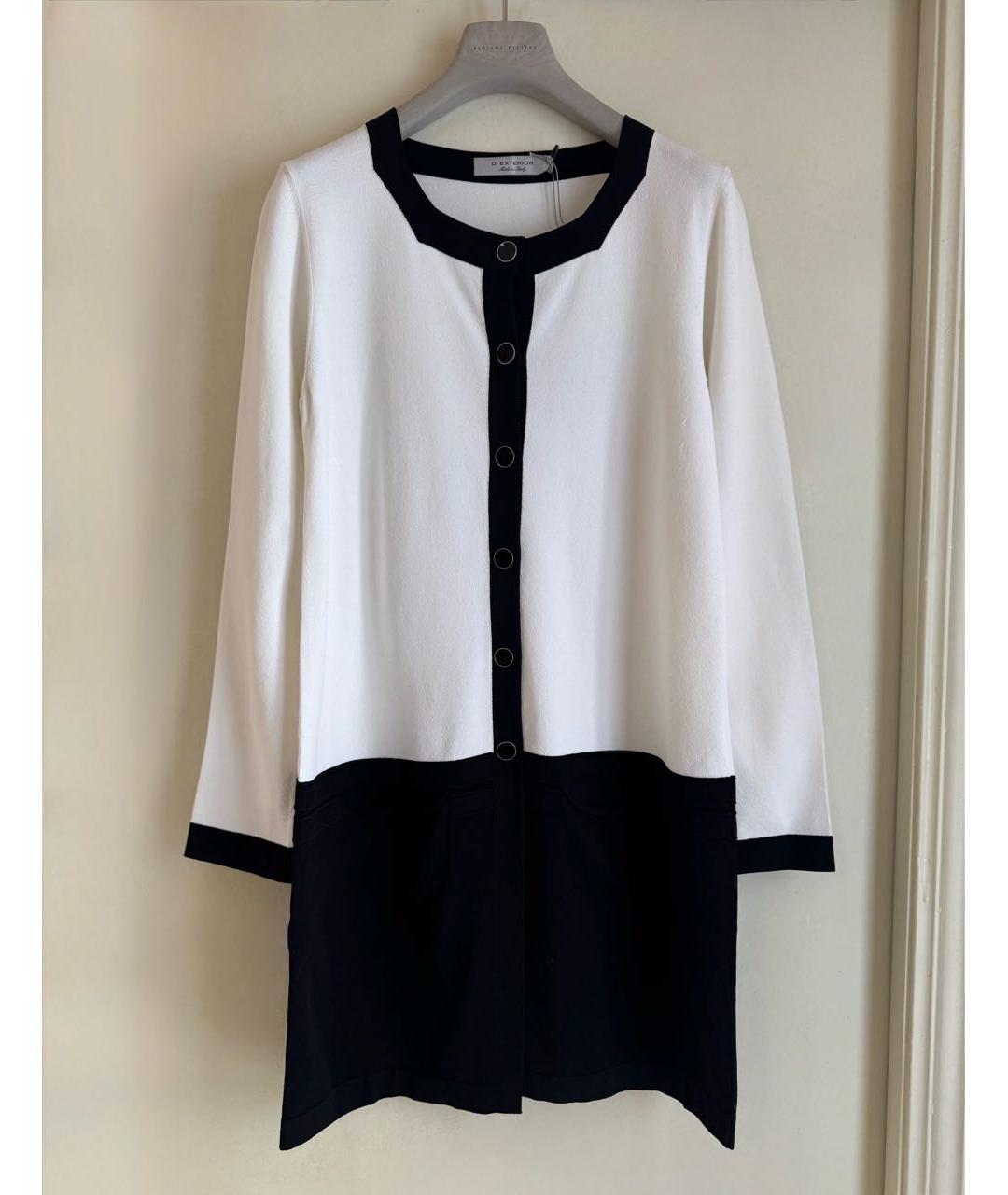 D.EXTERIOR Белое вискозное повседневное платье, фото 9