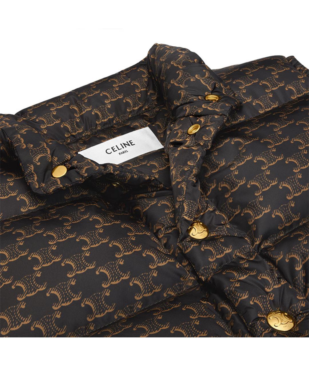 CELINE Черный жилет, фото 4