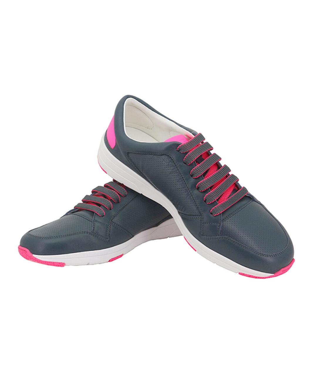 GUCCI Зеленые кожаные низкие кроссовки / кеды, фото 4