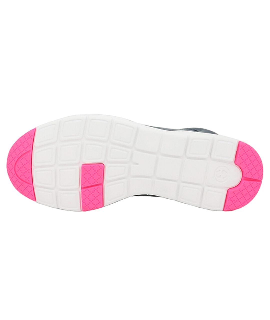 GUCCI Зеленые кожаные низкие кроссовки / кеды, фото 5