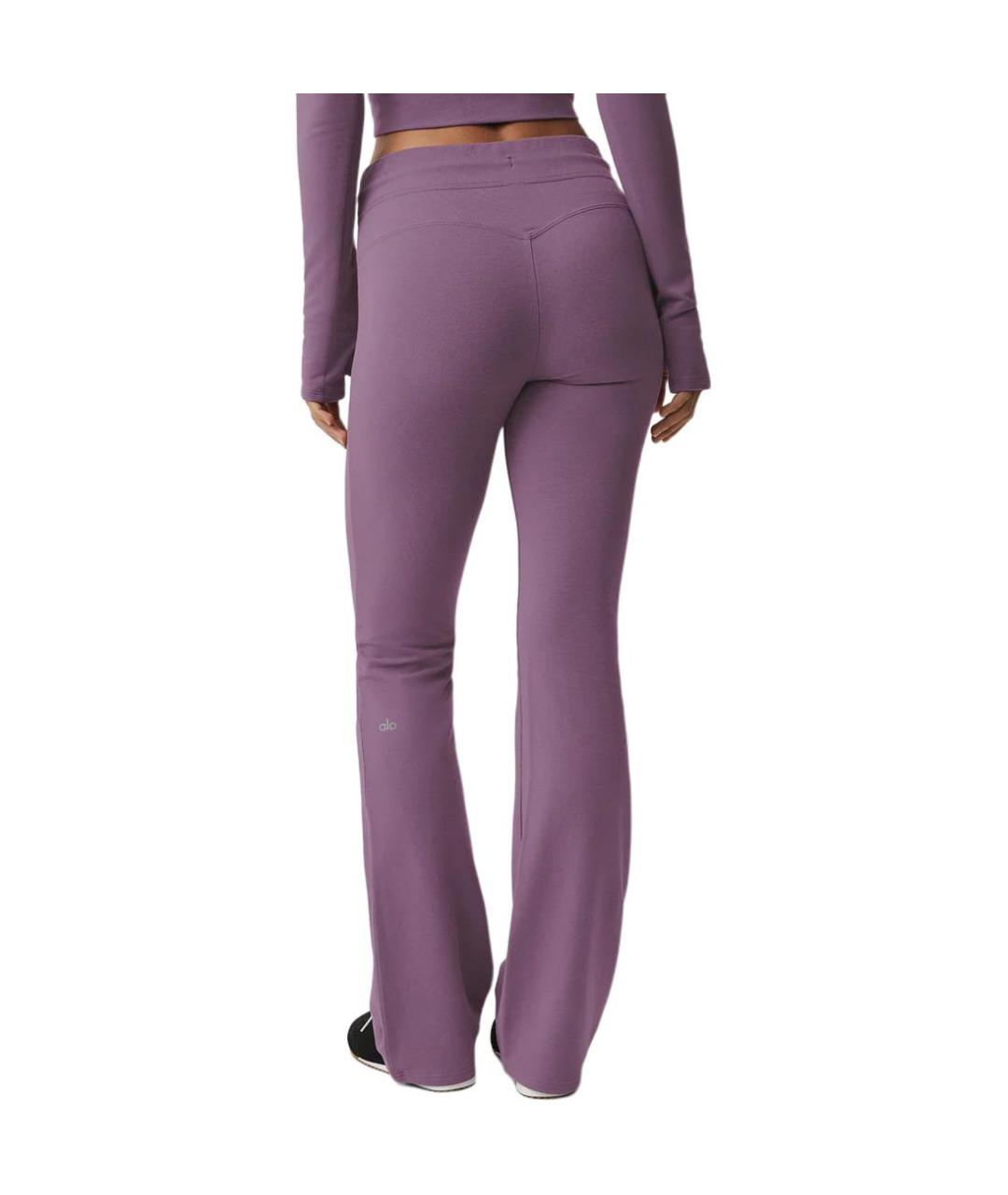 ALO YOGA Фиолетовые спортивные брюки и шорты, фото 3