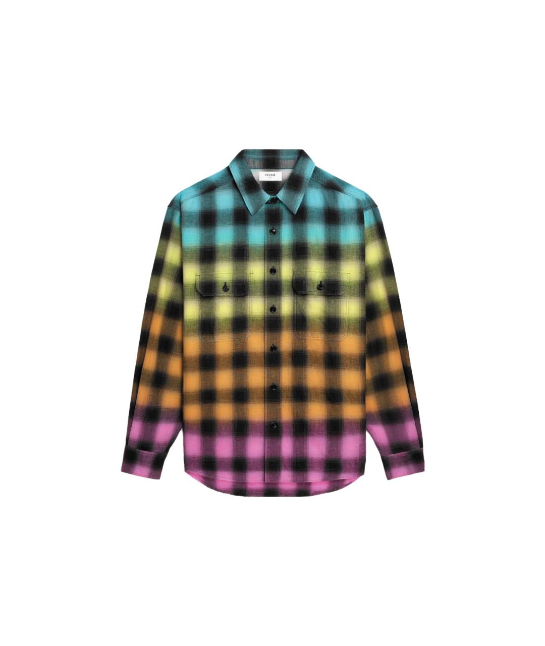 CELINE Мульти кэжуал рубашка, фото 4