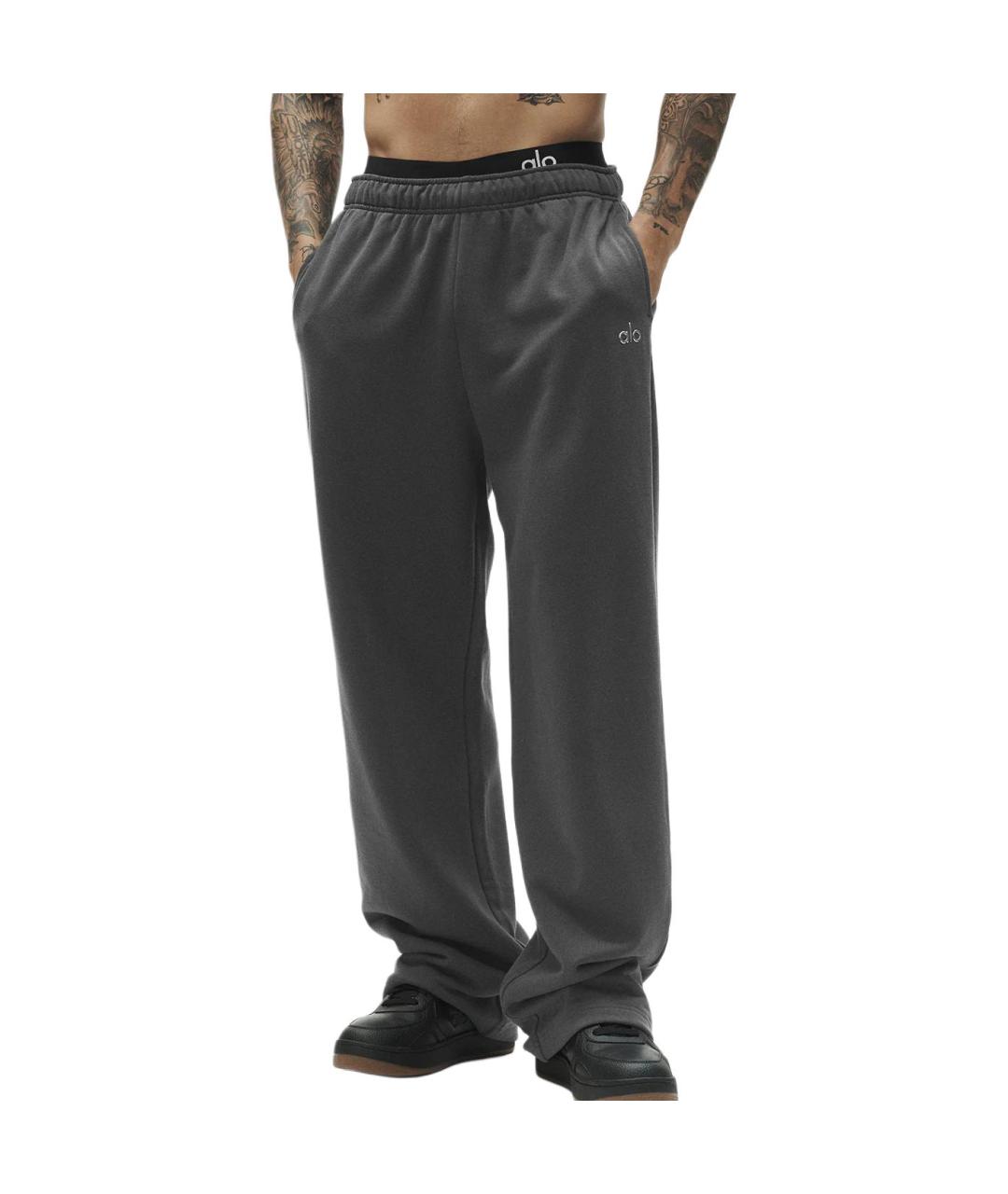 ALO YOGA Антрацитовые повседневные брюки, фото 3