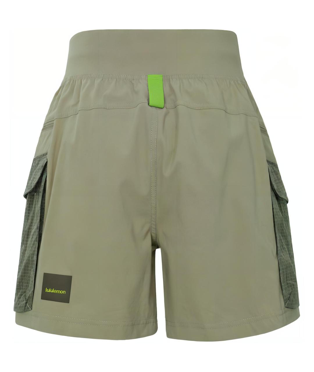 Lululemon Зеленые шорты, фото 2