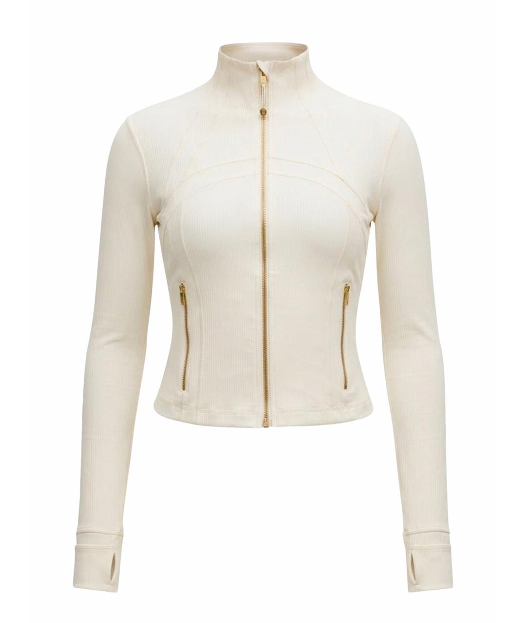 Lululemon Белая спортивная куртка, фото 1