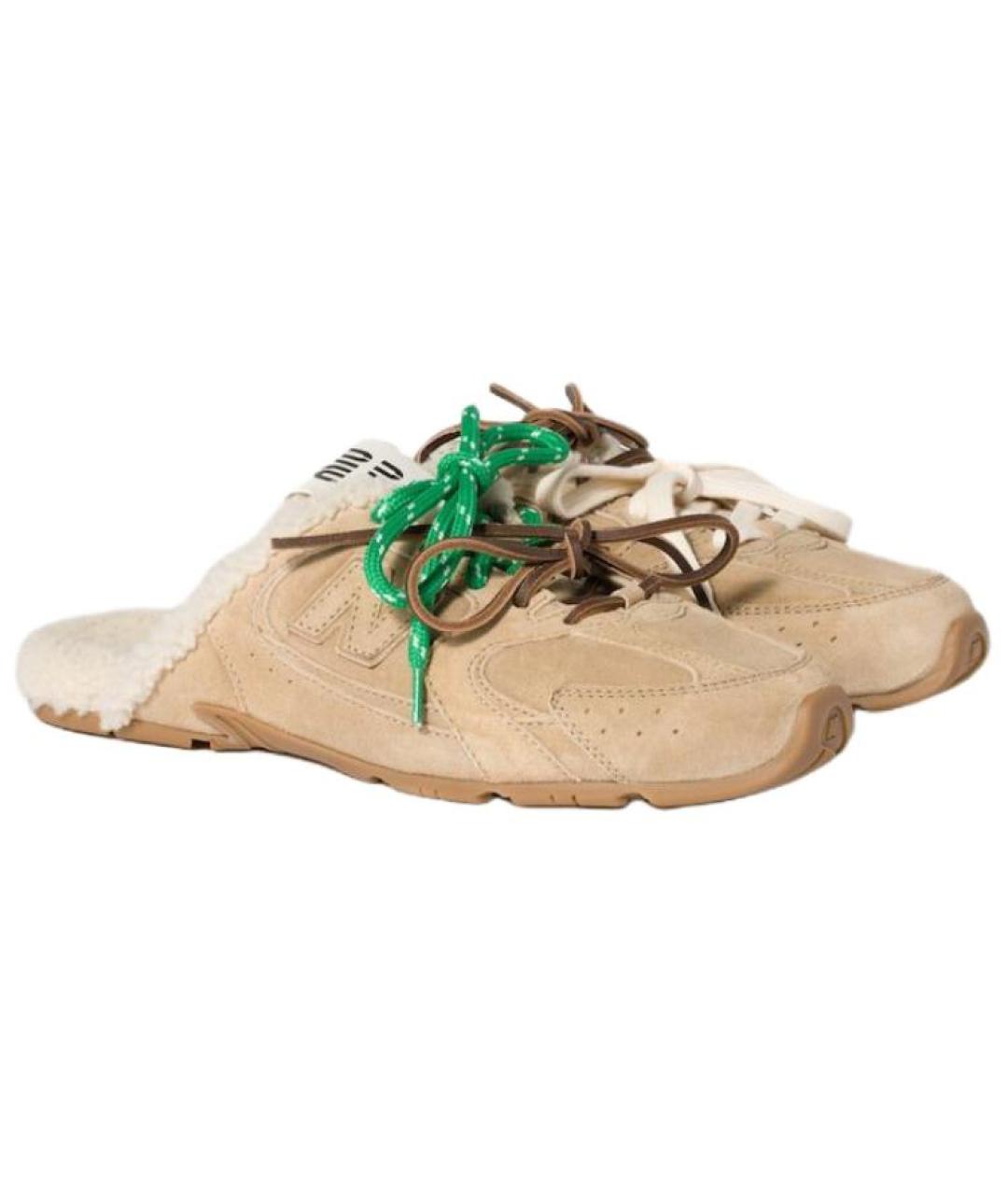 NEW BALANCE Коричневые мюли, фото 3