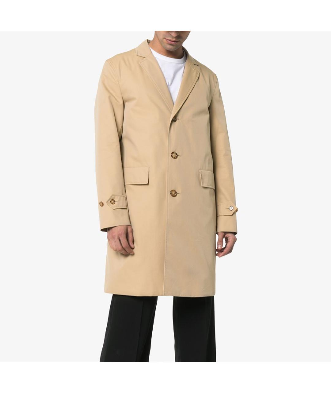BURBERRY Хаки тренч / плащ, фото 3