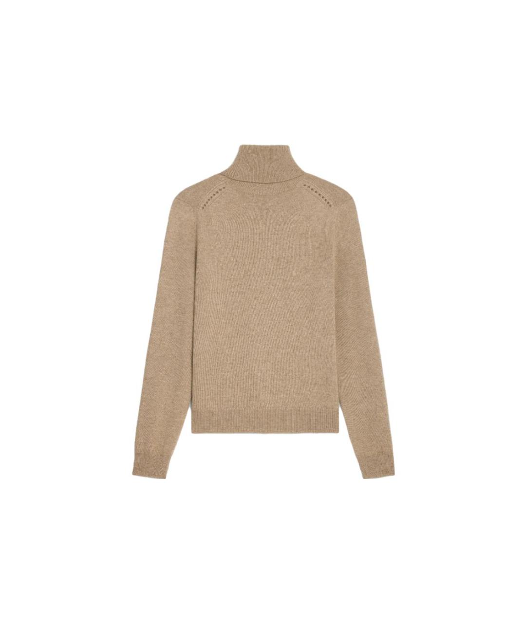 CELINE Коричневый джемпер / свитер, фото 2