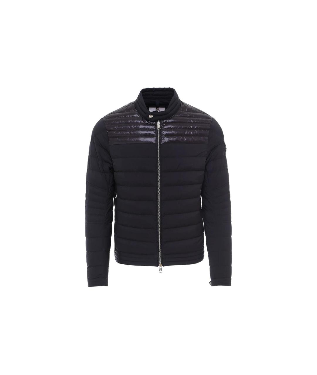 MONCLER Черный пуховик, фото 3