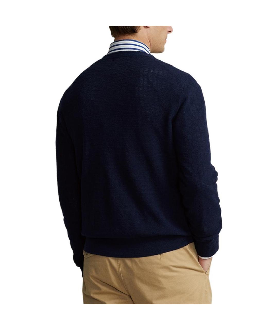 POLO RALPH LAUREN Синий кардиган, фото 4