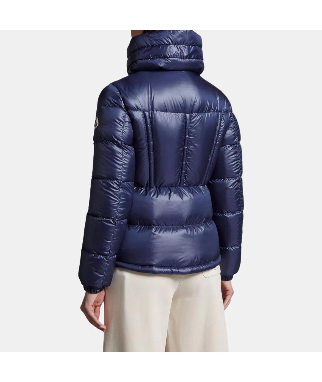 MONCLER Синий пуховик, фото 4