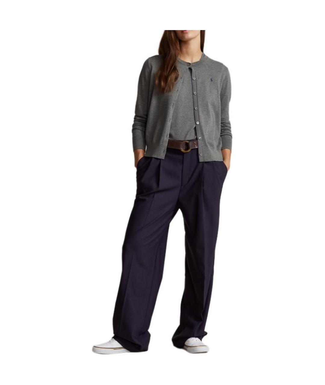 POLO RALPH LAUREN Серый кардиган, фото 2