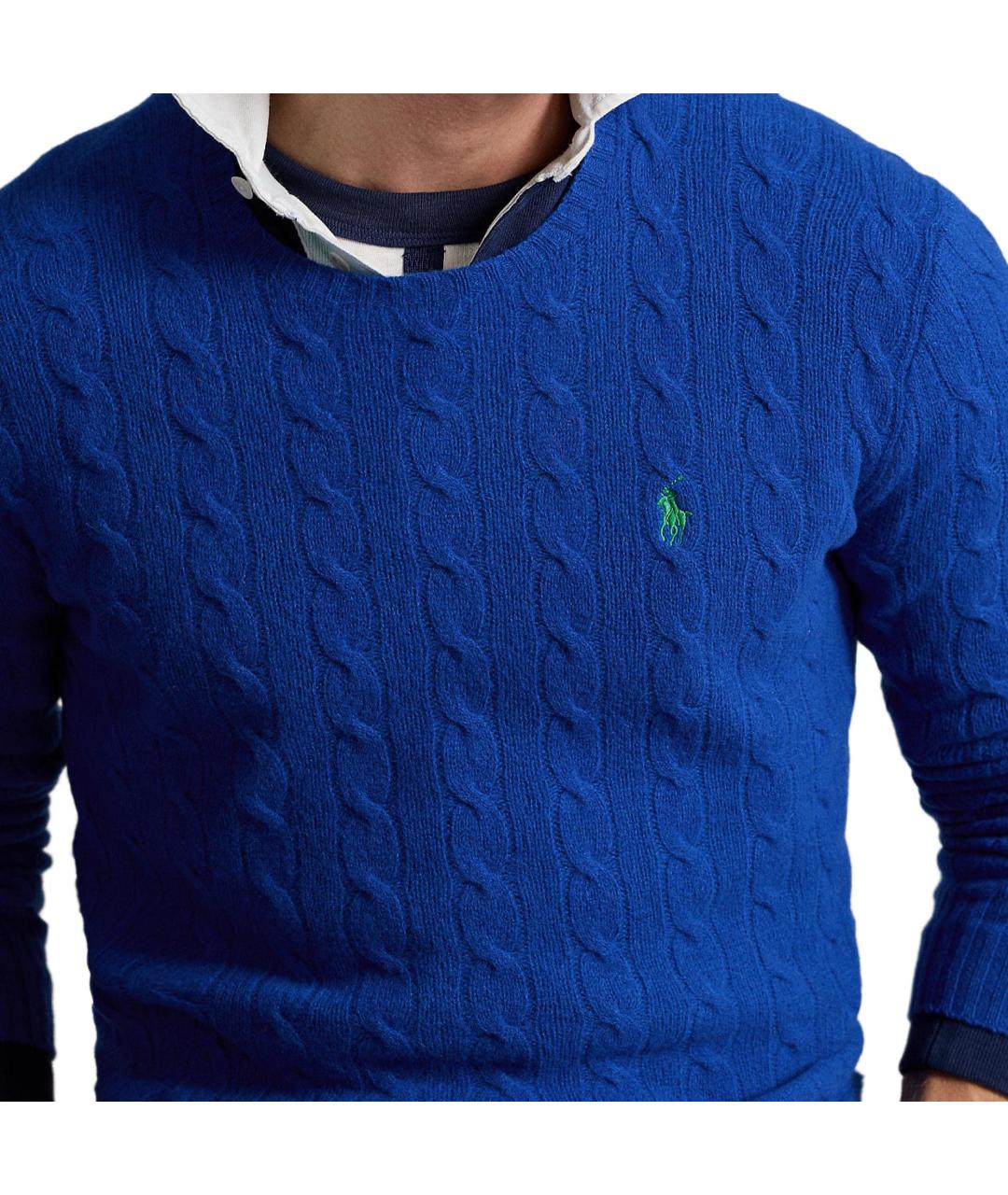 POLO RALPH LAUREN Синий джемпер / свитер, фото 5