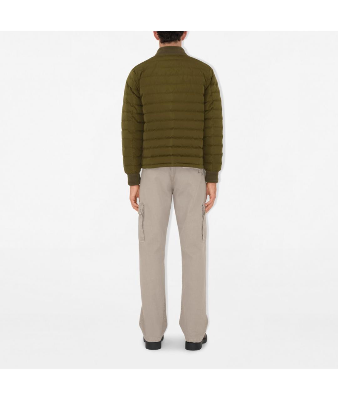 BURBERRY Коричневый пуховик, фото 3