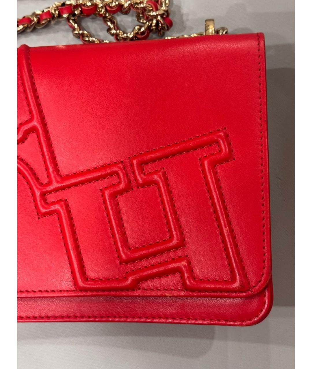 CAROLINA HERRERA Красная сумка через плечо, фото 6