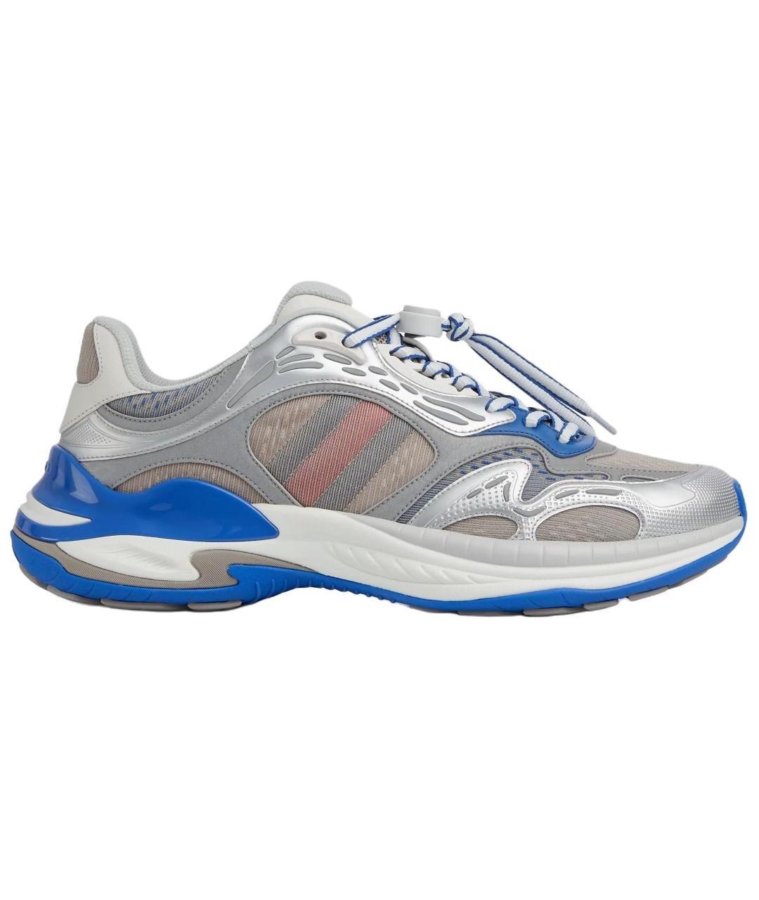 GUCCI Мульти кожаные высокие кроссовки / кеды, фото 1