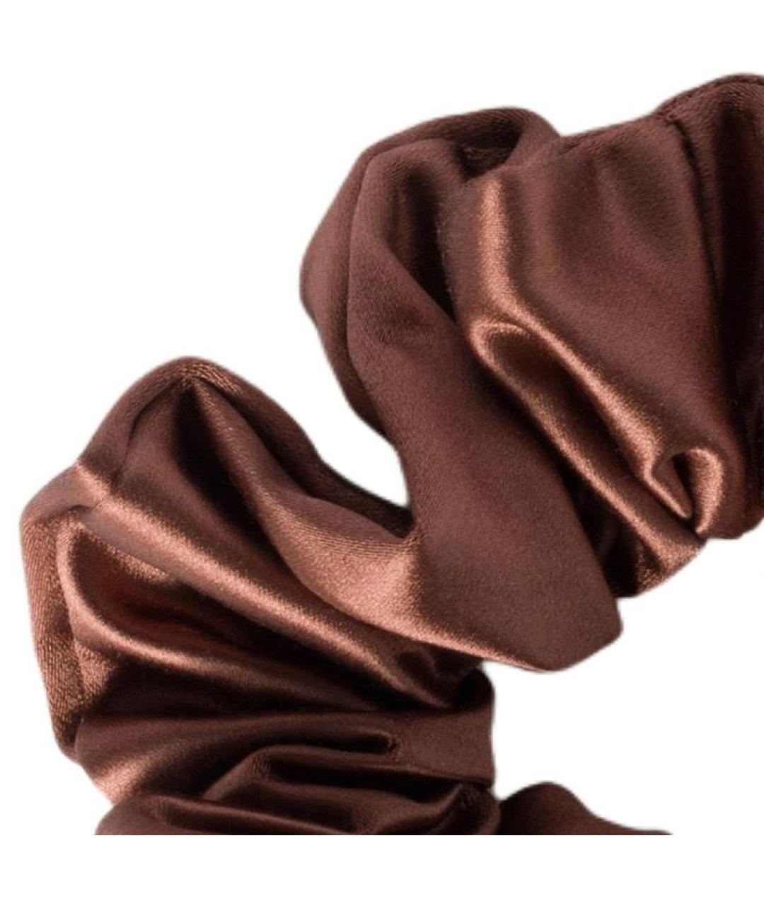 MIU MIU Коричневая заколка, фото 3