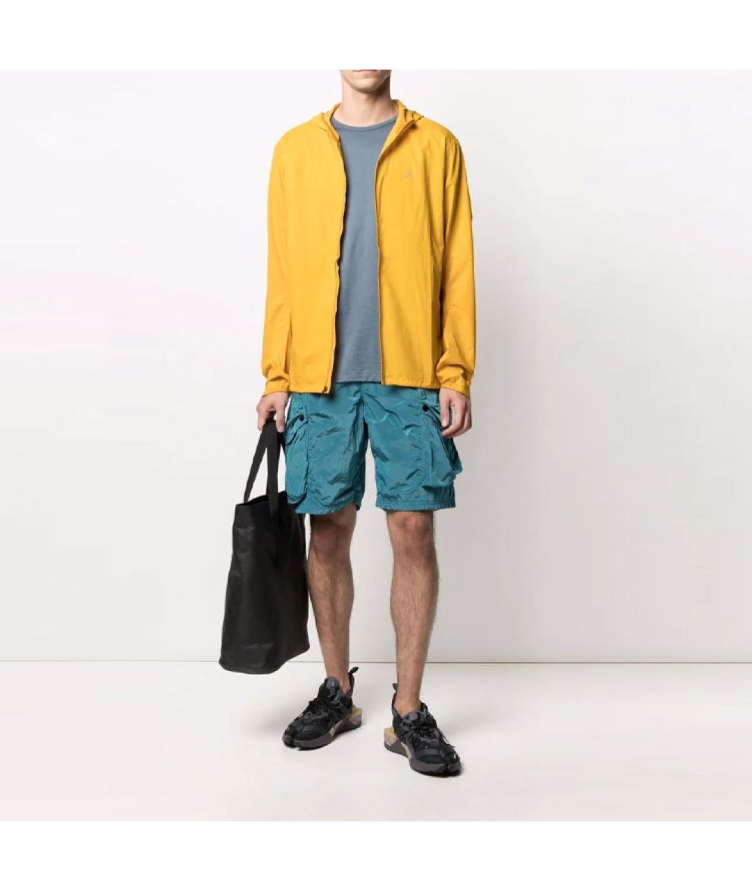 STONE ISLAND Синие шорты, фото 4