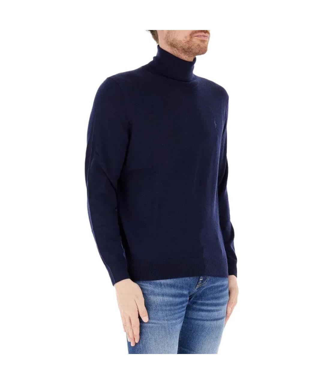 POLO RALPH LAUREN Темно-синий джемпер / свитер, фото 4