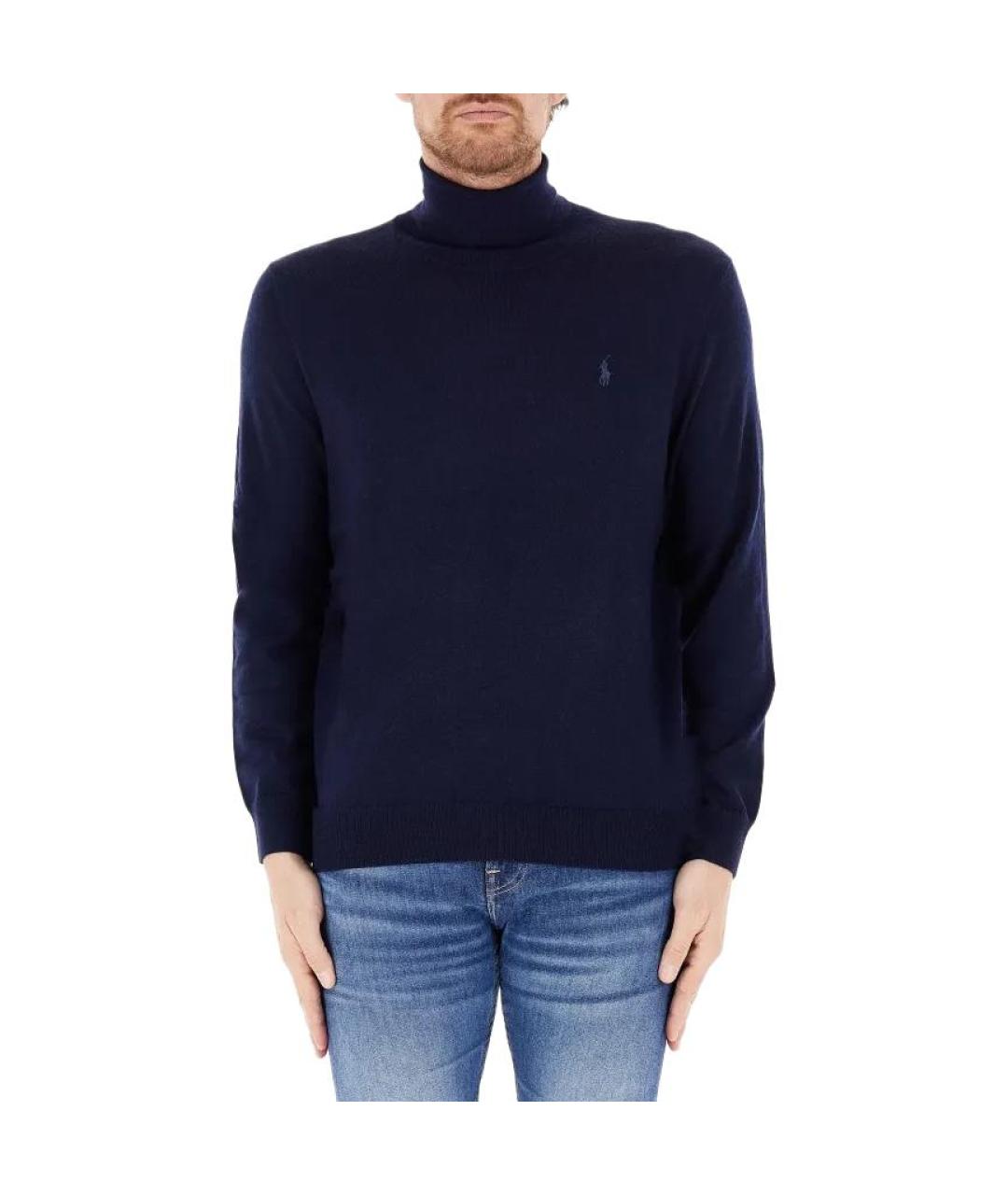 POLO RALPH LAUREN Темно-синий джемпер / свитер, фото 3