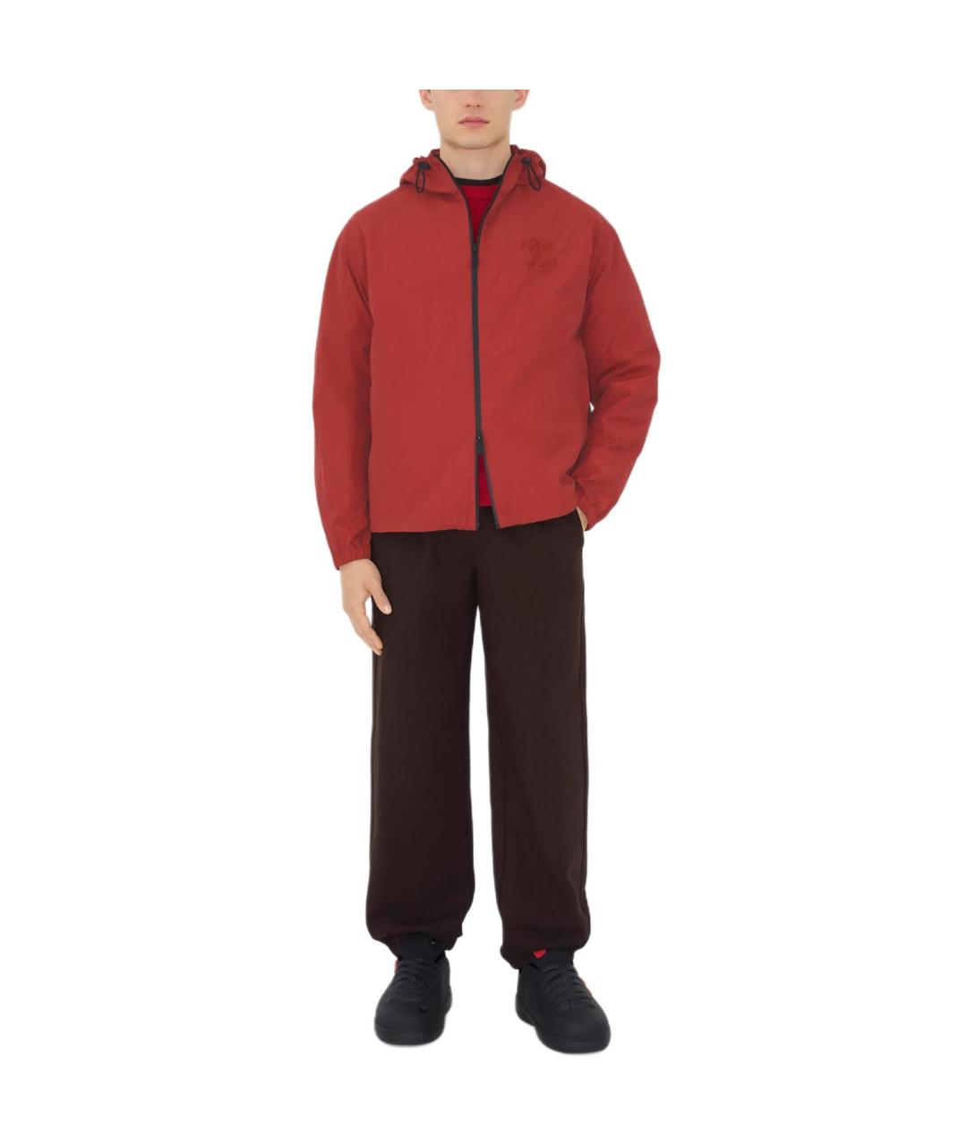 BURBERRY Красная куртка, фото 2