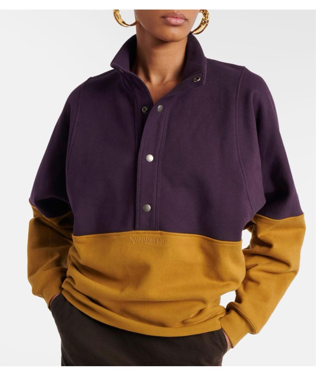 SAINT LAURENT Хлопковая водолазка, фото 2