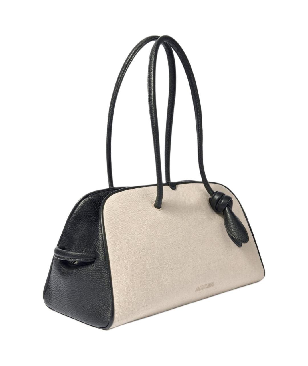 JACQUEMUS Белая сумка через плечо, фото 2