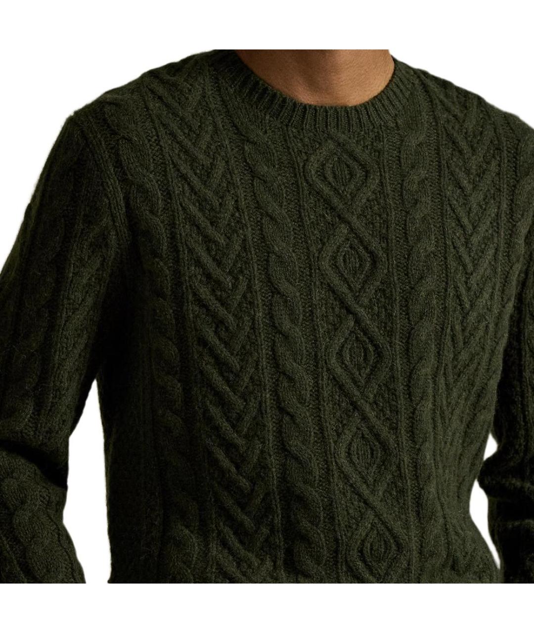 POLO RALPH LAUREN Зеленый джемпер / свитер, фото 5