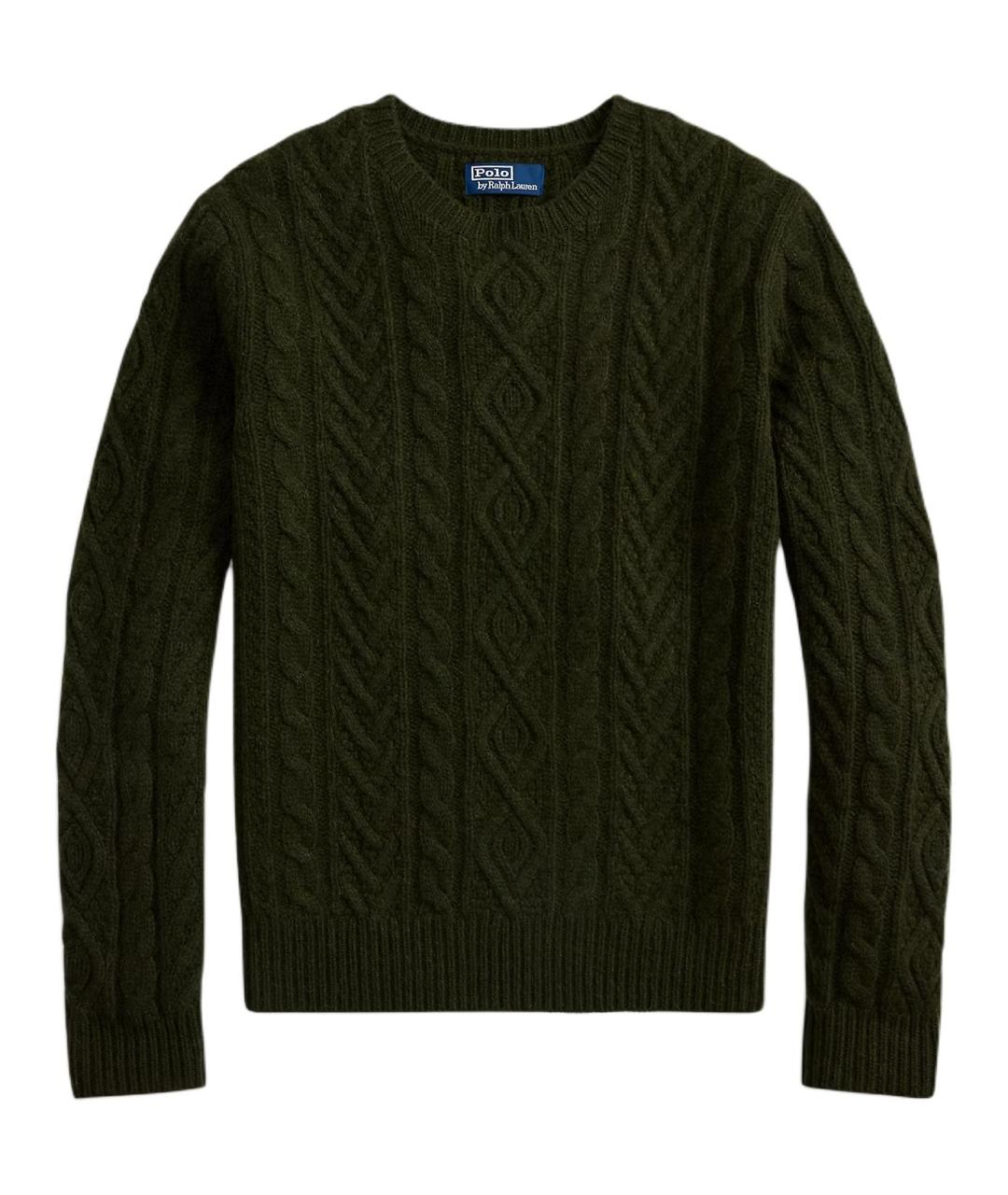 POLO RALPH LAUREN Зеленый джемпер / свитер, фото 1