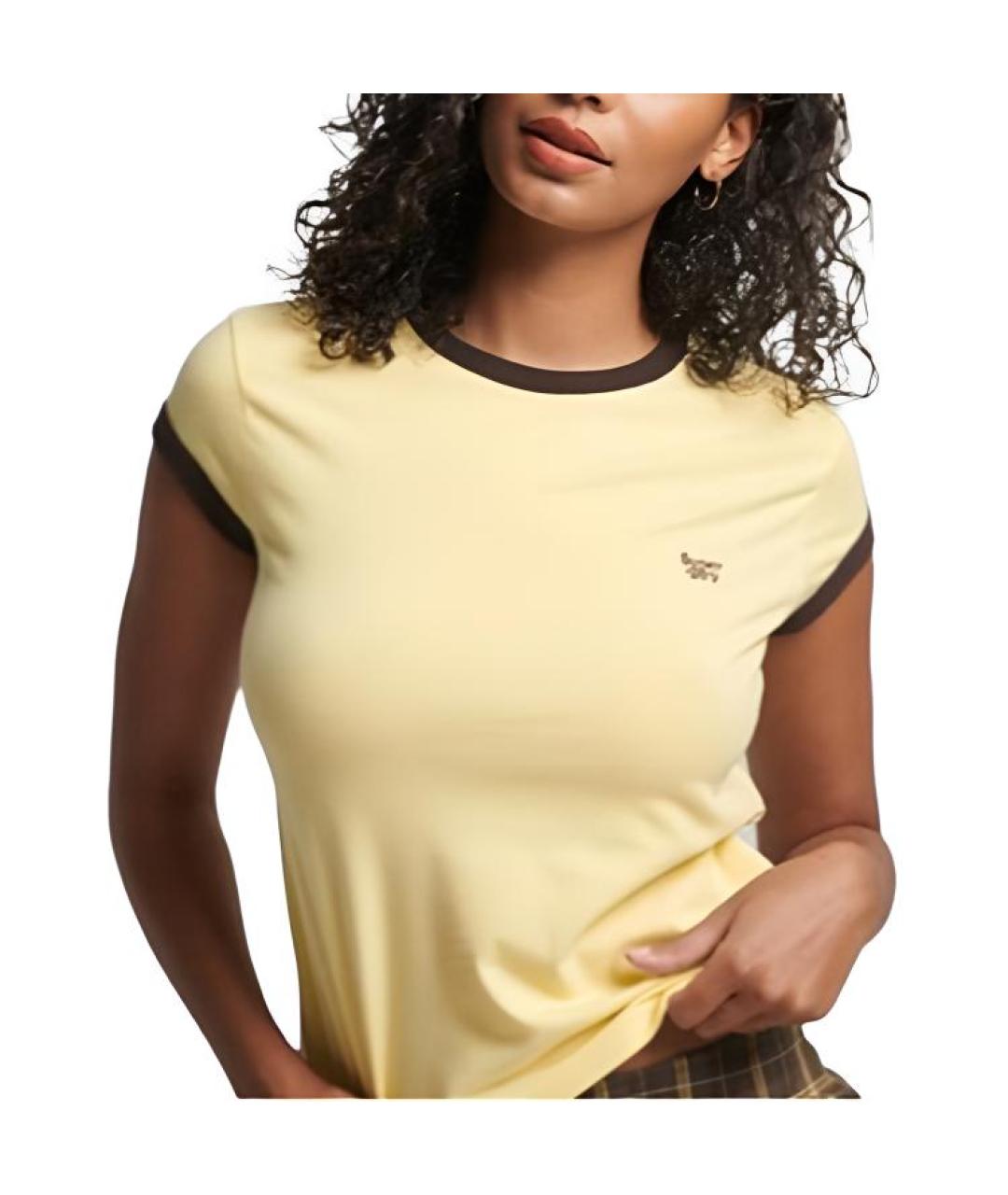 CELINE Желтая футболка, фото 3