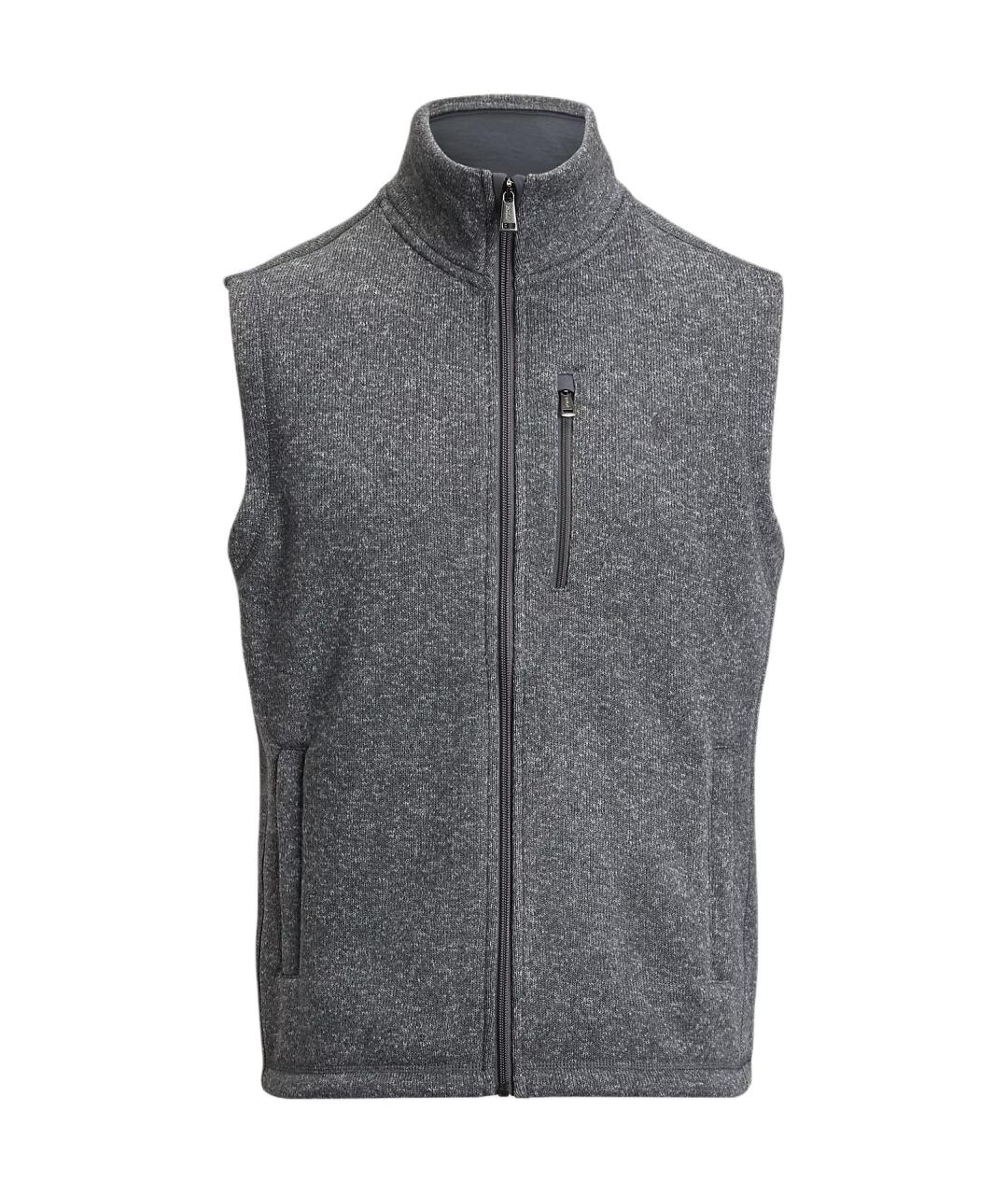 POLO RALPH LAUREN Серый полиэстеровый жилет, фото 1