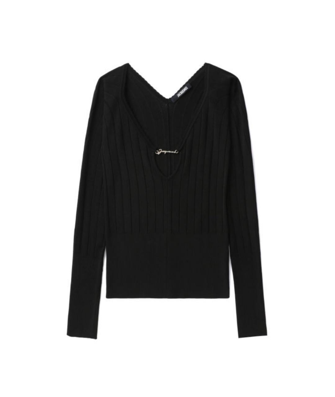 JACQUEMUS Черный джемпер / свитер, фото 1