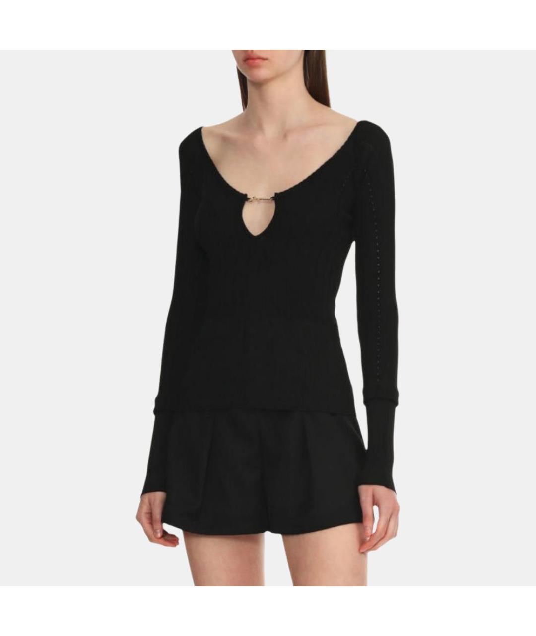 JACQUEMUS Черный джемпер / свитер, фото 4