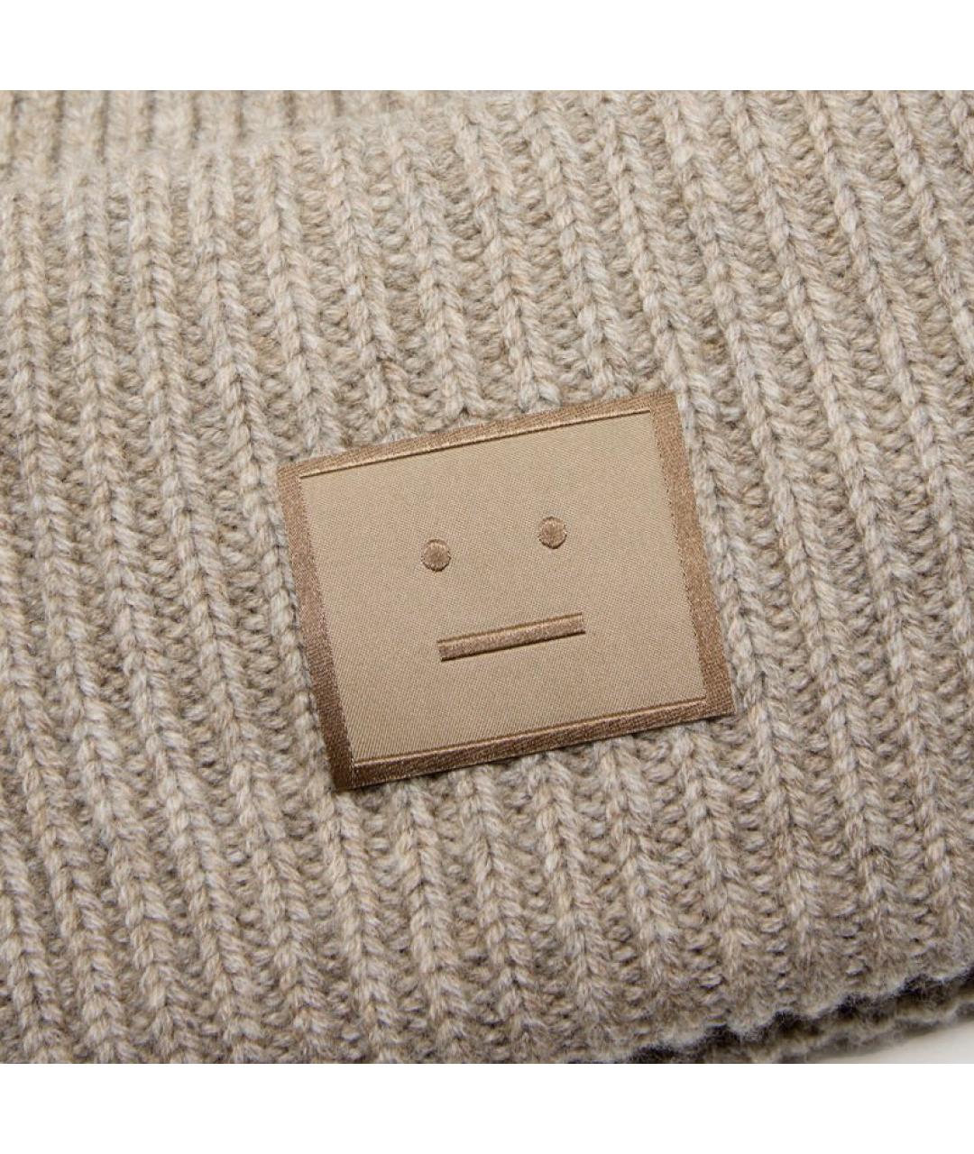 ACNE STUDIOS Бежевая шапка, фото 3