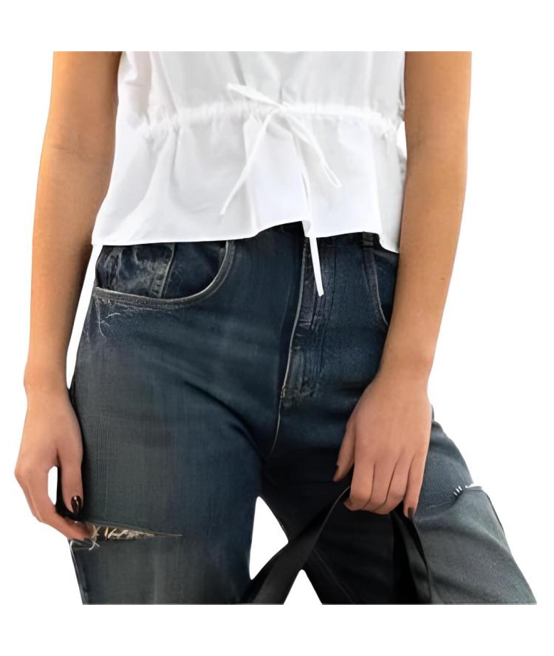 MIU MIU Белая майка, фото 4