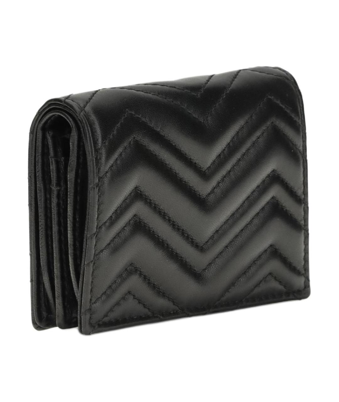 GUCCI Черный кожаный кошелек, фото 2