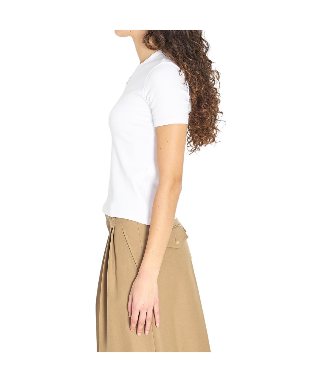 CELINE Белая футболка, фото 5