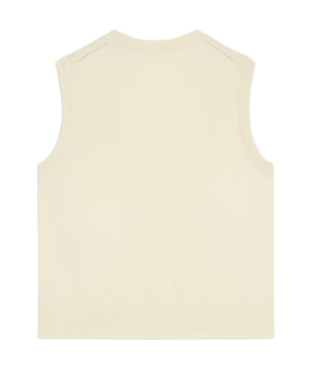 CELINE Бежевая майка, фото 2