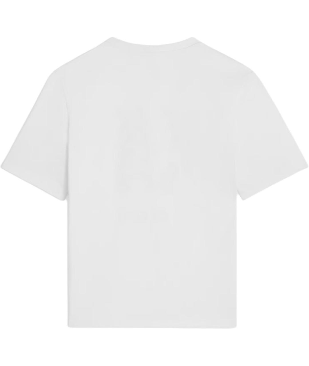 CELINE Бежевая хлопковая футболка, фото 2